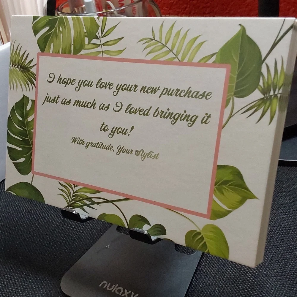 25ct. 4x6 Floral Thank You Cards Bonus 3 Random Polymailers ✨️PRICE FIRM✨️